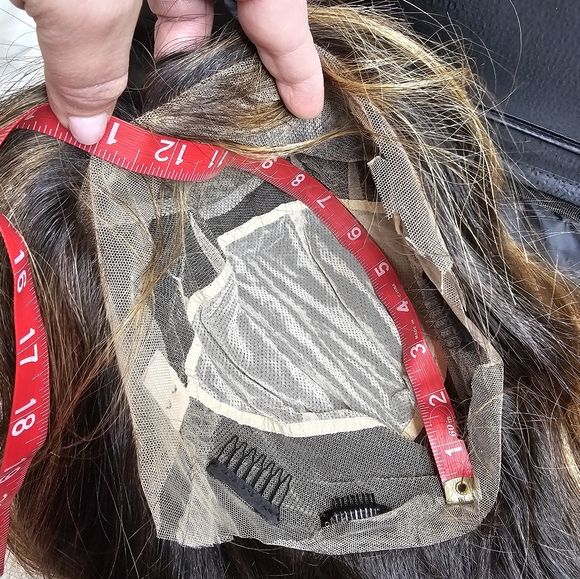 LILLYS HAIR LONG WIG Highlights (density human hair) - Picture 12 of 12